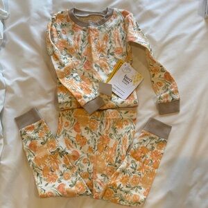 Floral Kids Pajamas Set